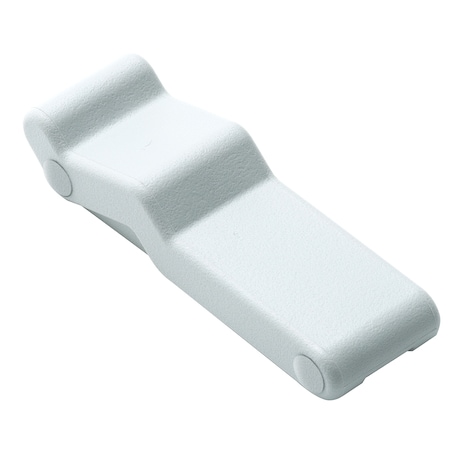 Southco Concealed Soft Draw Latch w/Keeper - White Rubber C7-10-02
